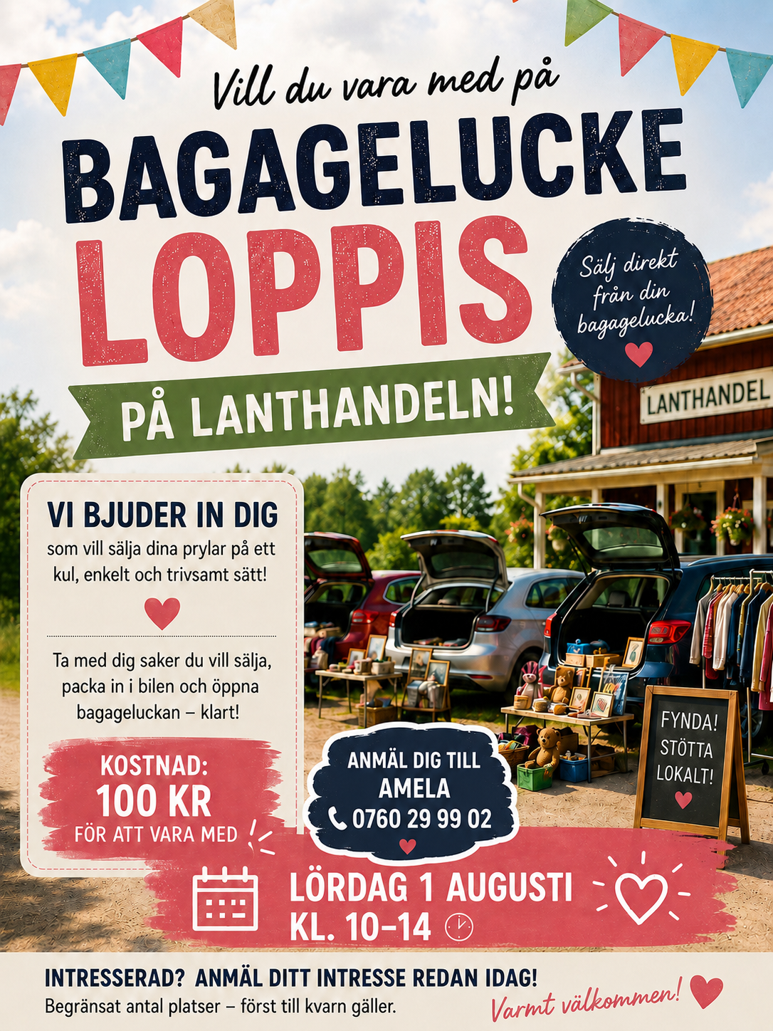 Bakluckeloppis Karins