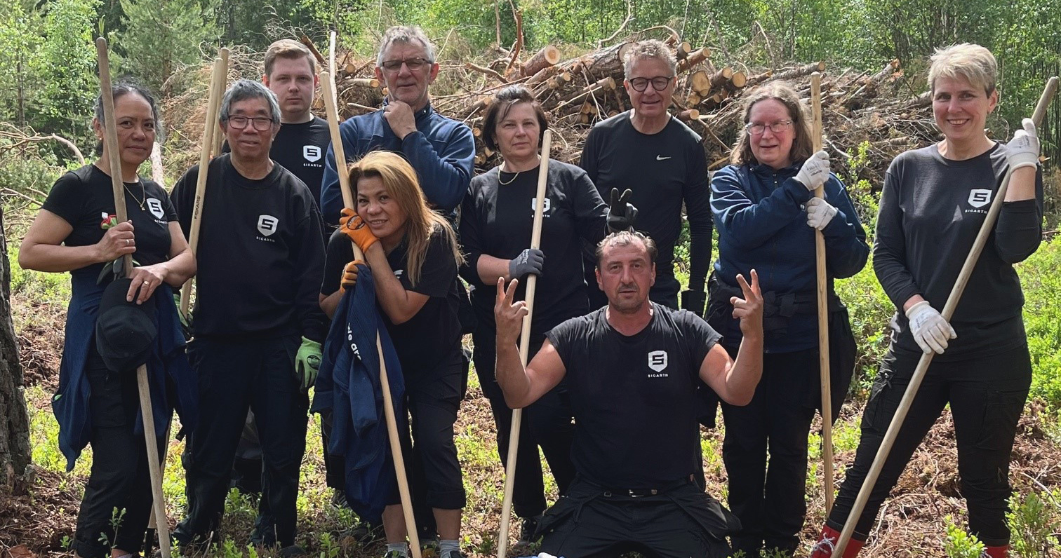 Purmo Samhällsengagemang Frisbeegolfbanan Hillerstorp