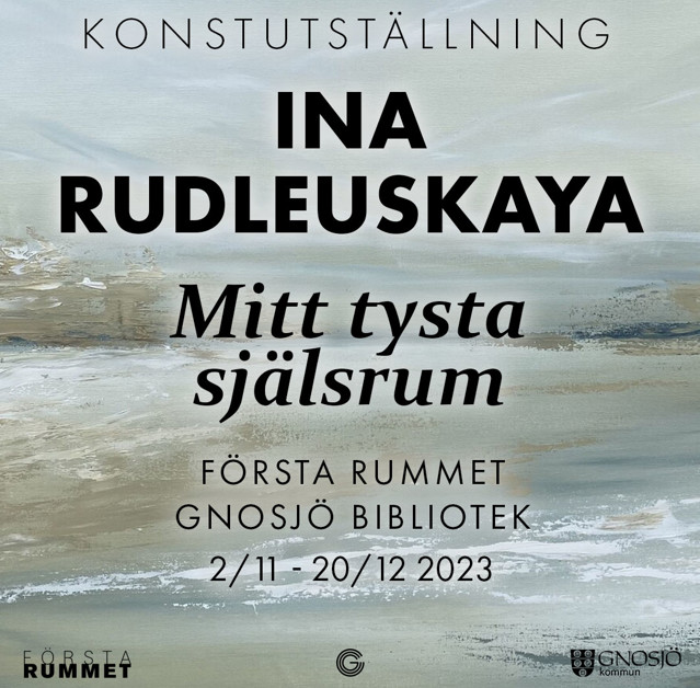 Konstutställning - Ina Rudleuskaya