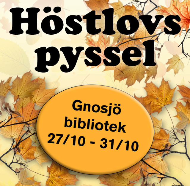 Höstlovspyssel