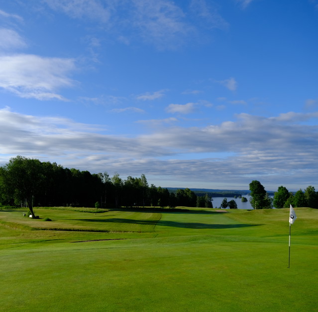 Värnamo Golfklubb Vy Från Klubbhus